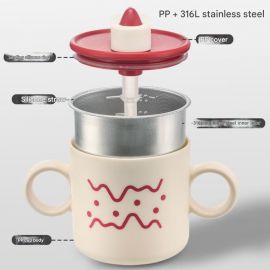 كوب شرب للأطفال من الفولاذ المقاوم للصدأ
