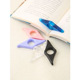 دعامة كتب الإبهام المصنوعة من الأكريليك