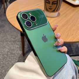 غلاف جوال أيفون  مصقول بحافة مطلية بالكهرباء