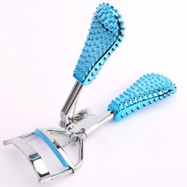  مكبس رموش من الفولاذ المقاوم للصدأ بمقبض بلاستكي متين 