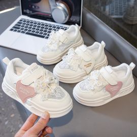 أحذية رياضية كاجوال للبنات شبكية بنعال ناعمة