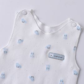 صدرية أطفال قطنية بدون أكمام 