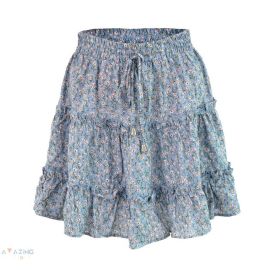 تنوره رقيقه بنمط زهور 