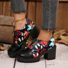 أحذية مارتن ذات الكعب العالي السميك