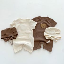 ملابس اطفال باكمام قصيره من قطعتين 