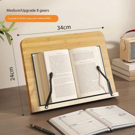 حامل خشبي للقراءة متعدد الوظائف