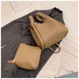 حقيبة يد نسائية مكونة من قطعتين