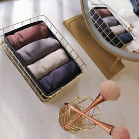 اربع قطع بوكسر رجالي بخصر متوسط من القطن