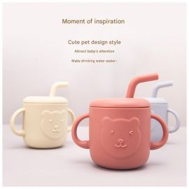 كوب اطفال مقاوم للحراره من السيليكون