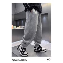 بنطلون للاولاد بتصميم رياضي من القطن