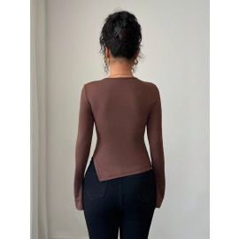 بلوزه نسائي عصري باكمام طويلة