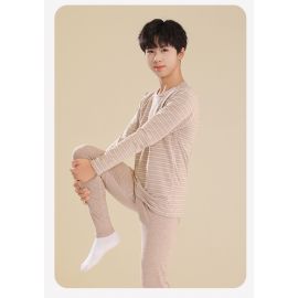 بجامه ولادي قطنيه مخططه 