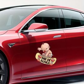 ملصقات للسيارات والدراجات لتغطية الخدوش مقاومة للماء /قطعتين