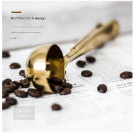  ملعقة ومشبك قهوة 