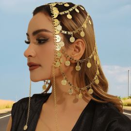 غطاء رأس للعروس على شكل جنية