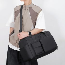 حقيبة سفر رجالية عصرية متعددة الوظائف مقاومة للماء