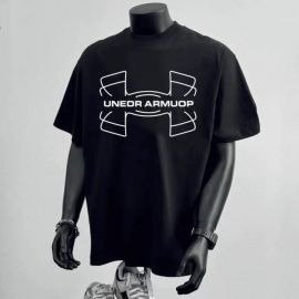 تيشيرت رجالي من القطن قصير الأكمام