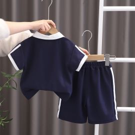 طقم صيفي عملي بتصميم أنيق مناسب لجميع المناسبات اليومية للأطفال