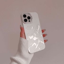 اغلفه هواتف ايفون باللون الفضي 