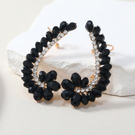 أقراط مشبك الاذن بشكل أوراق