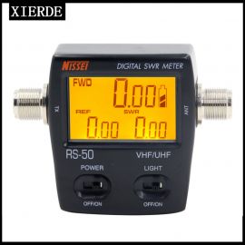 جهاز قياس الموجات الدائمة بشاشة LCD RS-50 من Nasheng، عداد طاقة الأشعة فوق البنفسجية، جهاز قياس الموجات المساعدة Nasheng RS50 بقدرة 120 وات