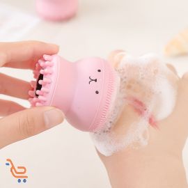فرشاة غسل الوجه الأخطبوط الصغير