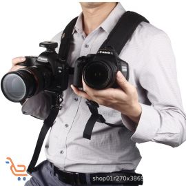 حزام كتف مزدوج للكامراء