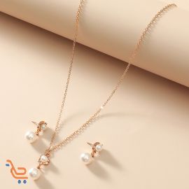 طقم مجوهرات لؤلؤ