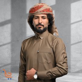 اثواب رجالي بالوان متعدده قماش خلية