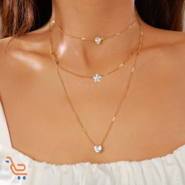 سلسلة عنق متعددة الطبقات