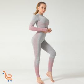 طقم رياضي للسيدات عالي الخصر