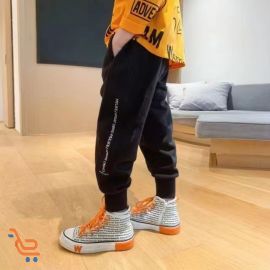 بنطال ولادي مريح سروال رياضي ​​وسميك