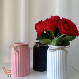 مزهرية مائية بلاستيكية مضادة للسقوط