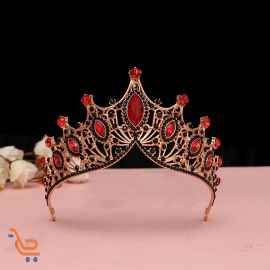  تاج الزفاف للعروس والفتيات، تاج كريستال باروك