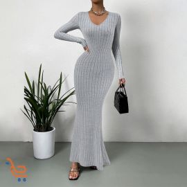 فستــان شتوي طــويل نســائي