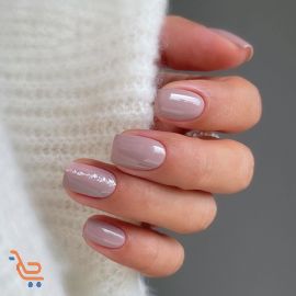 اظافر صناعية لامعه 24 قطعة