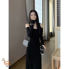 فستان نسائي باكمام