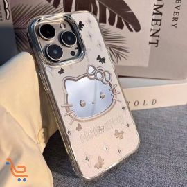 كفر ايفون بنمط قط بمرأه
