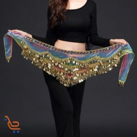 حزام خصر للرقص الشرقي متعدد العملات