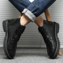 حذاء رجالي متين بكعب صغير