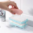 علبة صابون بلاستيكية للتنظيف بدون استخدام اليدين