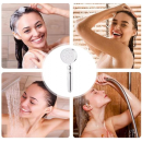  صنبور سخان مياه الحمام،مجموعة دش المنزل ، دش معزز بعدة سرعات