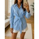 قميص نسائي فضاض بتصميم عصري