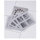 ملصقات تصريف الأرضيات للاستخدام مرة واحدة قطعتين 