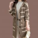 سترة نسائية محبوكة بأكمام طويلة لفصل الشتاء