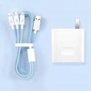 شاحن مضفرة 3 في 1 مع شحن فائق السرعة بطول 2 متر 