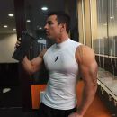 تي شيرت رجالي صيفي مرن  سريع الجفاف