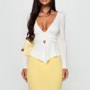 بلوزه نسائي ناعمه باكمام طويله