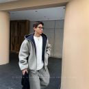 جاكت رجالي فضفاض بجيوب