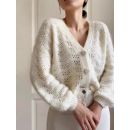 بلوزه صوف نسائي بازرار اماميه بتصميم عصري